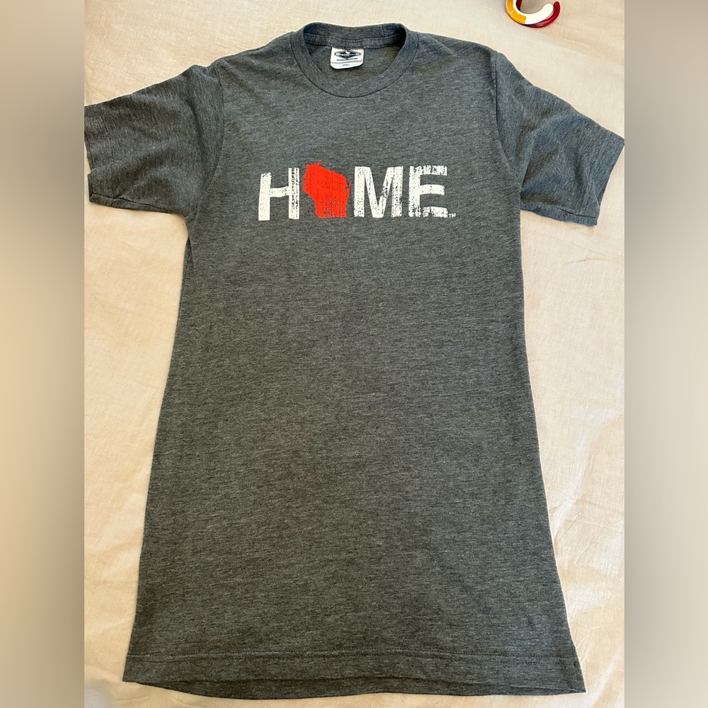 Wisconsin HOME tee shirt